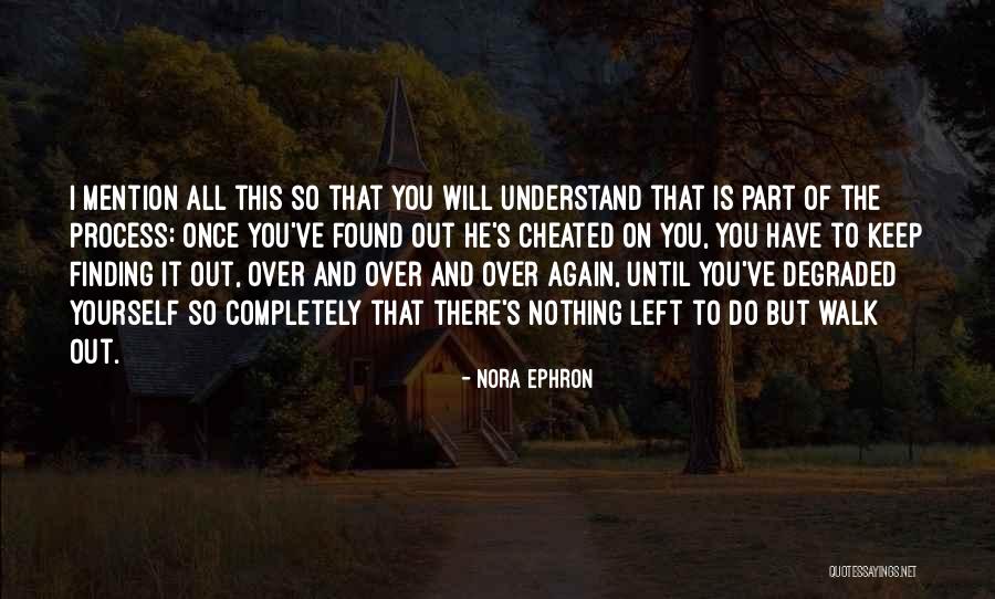 Finding Someone Again Quotes By Nora Ephron