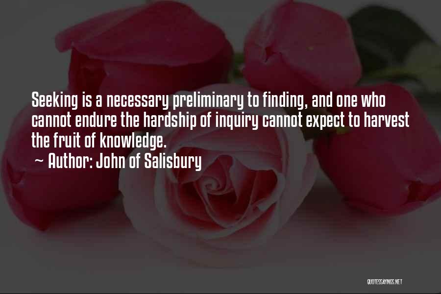 Finding Someone From Your Past Quotes By John Of Salisbury