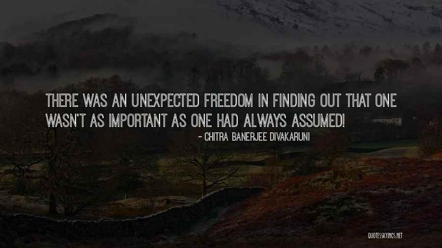 Finding Someone Unexpected Quotes By Chitra Banerjee Divakaruni Finding Someone Unexpected Quotes By Chitra Banerjee Divakaruni