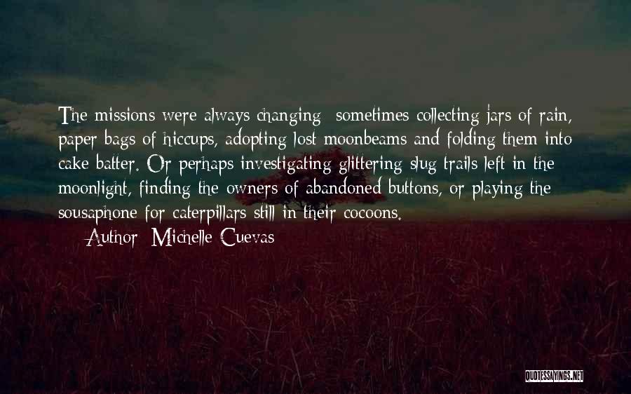 Finding Something Lost Quotes By Michelle Cuevas