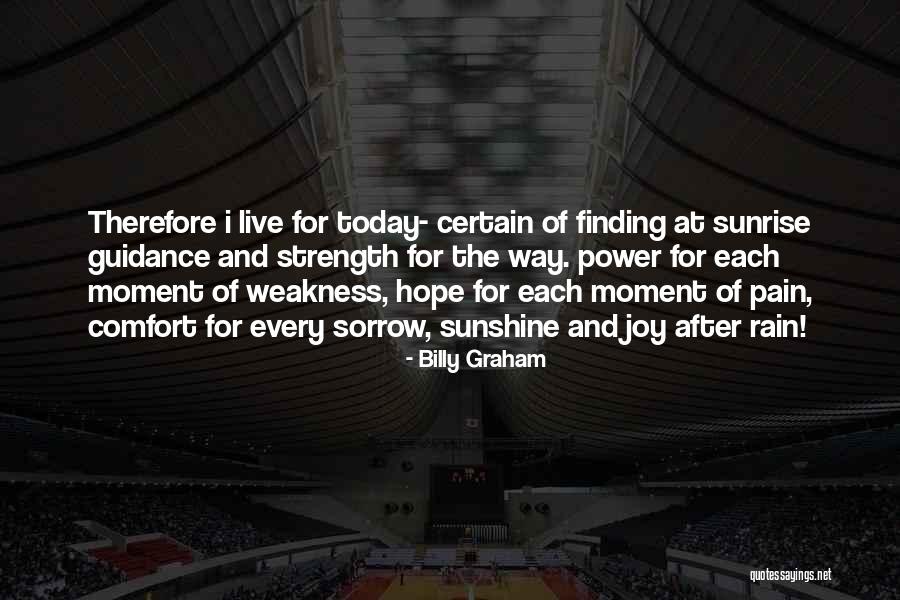 Finding Strength In Yourself Quotes By Billy Graham