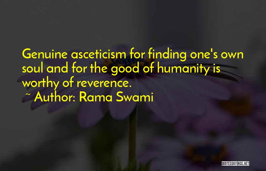 Finding The Good Quotes By Rama Swami