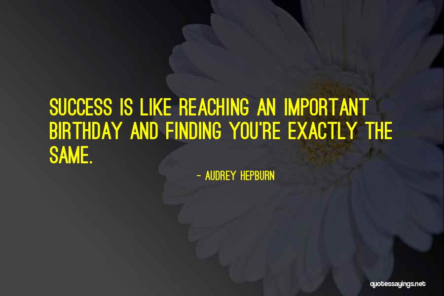 Finding The Important Thing Quotes By Audrey Hepburn Finding The Important Thing Quotes By Audrey Hepburn
