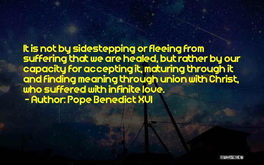 Finding The Meaning Of Love Quotes By Pope Benedict XVI