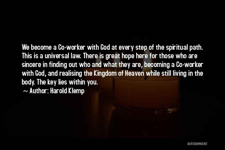 Finding The Path Quotes By Harold Klemp