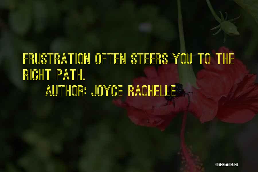 Finding The Path Quotes By Joyce Rachelle