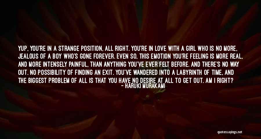 Finding The Real Love Quotes By Haruki Murakami