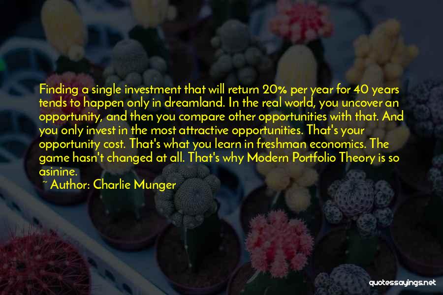 Finding The Real You Quotes By Charlie Munger