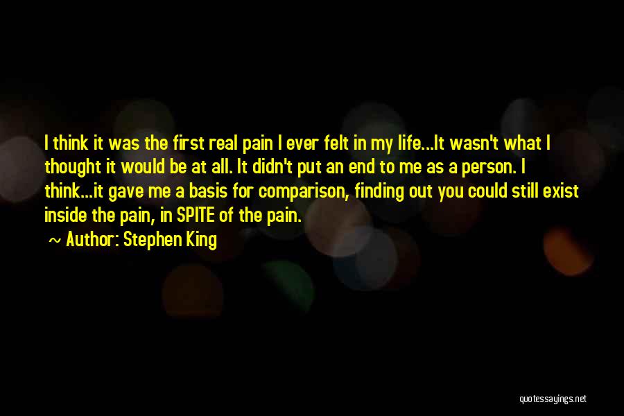 Finding The Real You Quotes By Stephen King