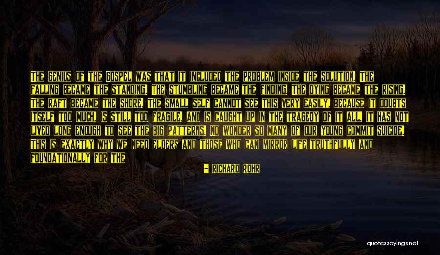 Finding The Solution Quotes By Richard Rohr Finding The Solution Quotes By Richard Rohr