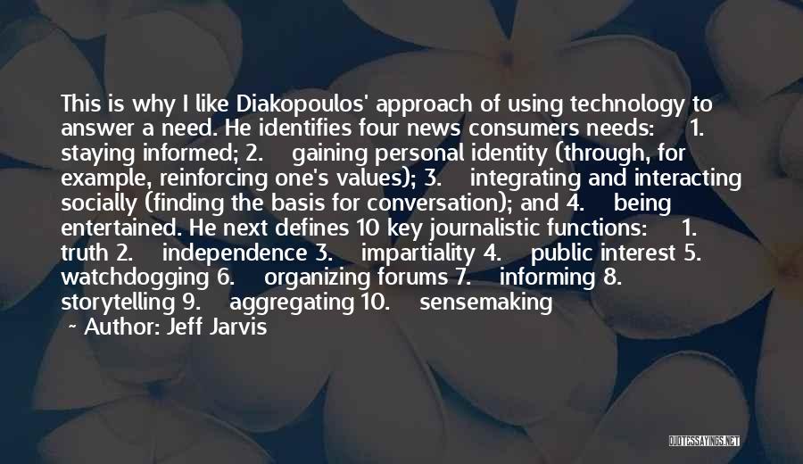Finding The Truth Quotes By Jeff Jarvis