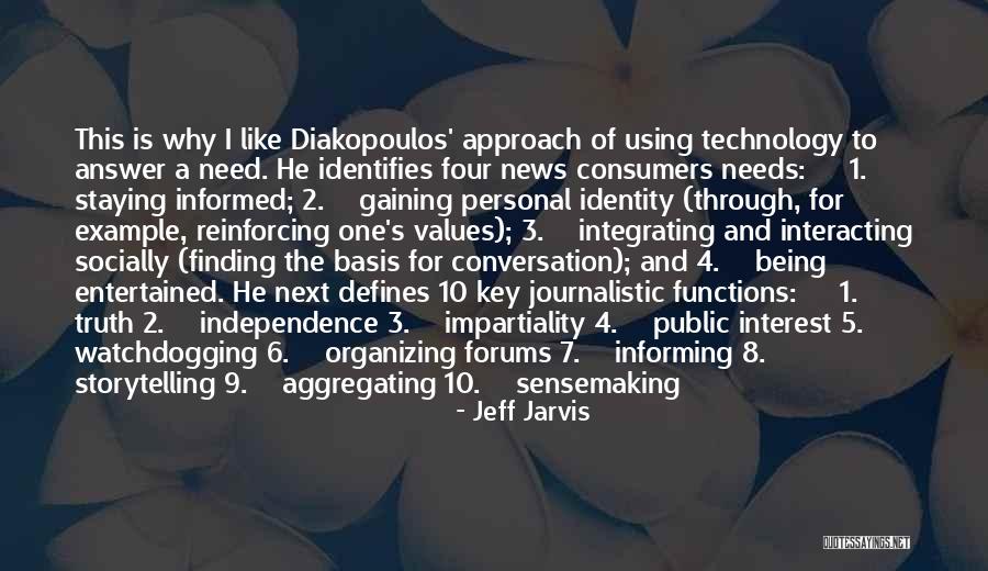 Finding The Truth Quotes By Jeff Jarvis