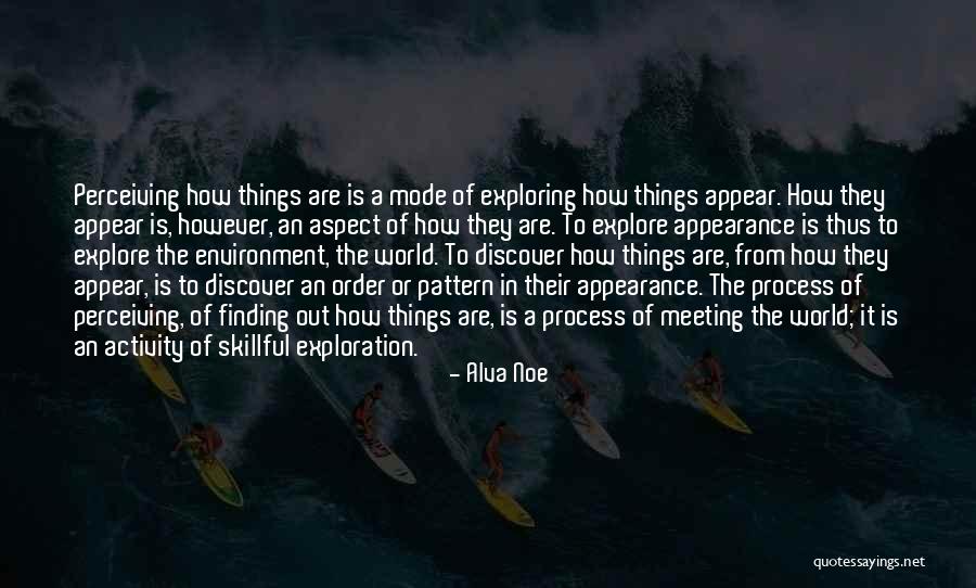 Finding Things Out Quotes By Alva Noe Finding Things Out Quotes By Alva Noe