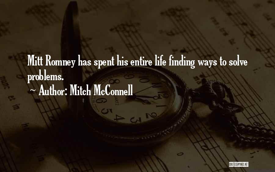 Finding Ways Quotes By Mitch McConnell