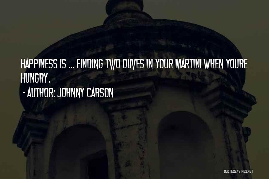 Finding Your Happiness Quotes By Johnny Carson