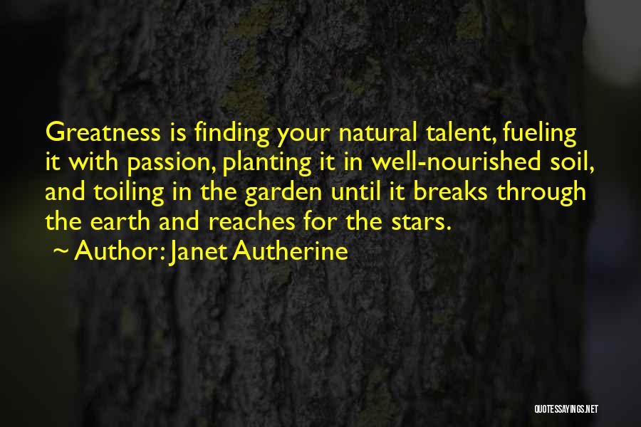 Finding Your Passion In Life Quotes By Janet Autherine