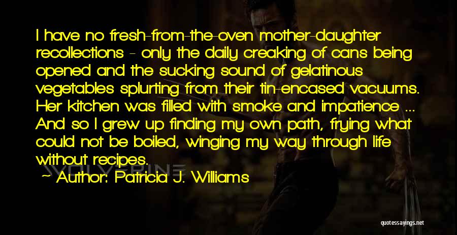 Finding Your Path In Life Quotes By Patricia J. Williams