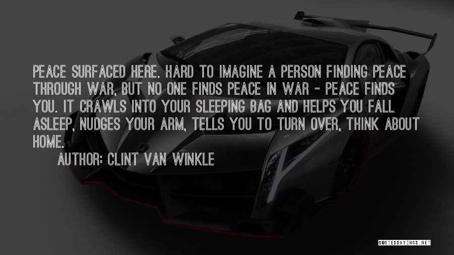 Finding Your Person Quotes By Clint Van Winkle