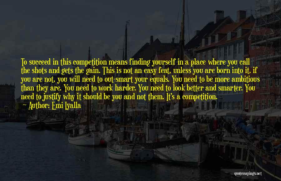 Finding Your Place Quotes By Emi Iyalla