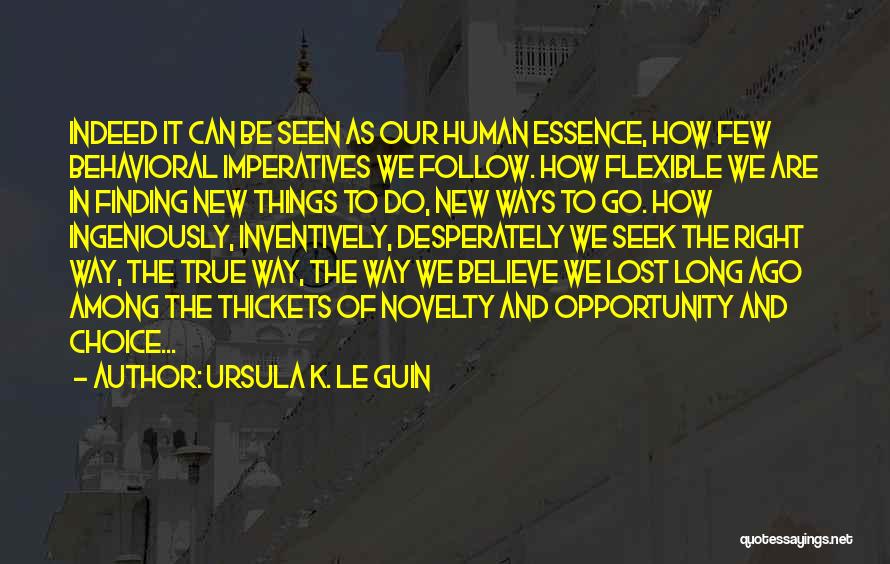 Finding Your True Self Quotes By Ursula K. Le Guin