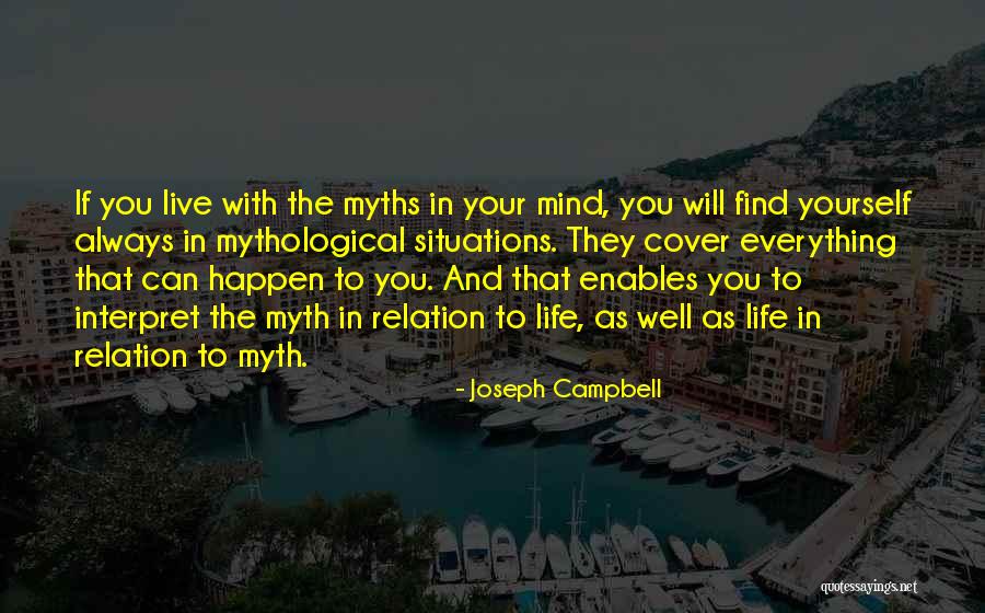 Finding Yourself And Life Quotes By Joseph Campbell Finding Yourself And Life Quotes By Joseph Campbell