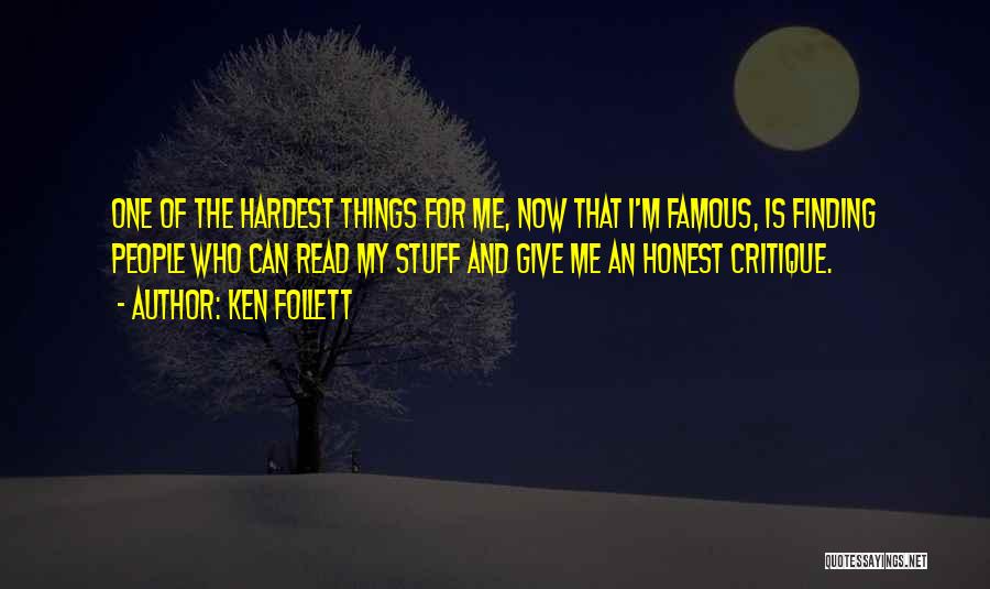 Finding Yourself Famous Quotes By Ken Follett
