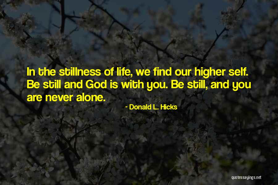 Finding Yourself In God Quotes By Donald L. Hicks