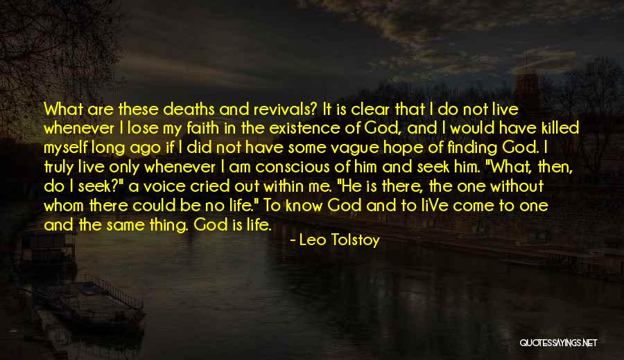 Finding Yourself In God Quotes By Leo Tolstoy