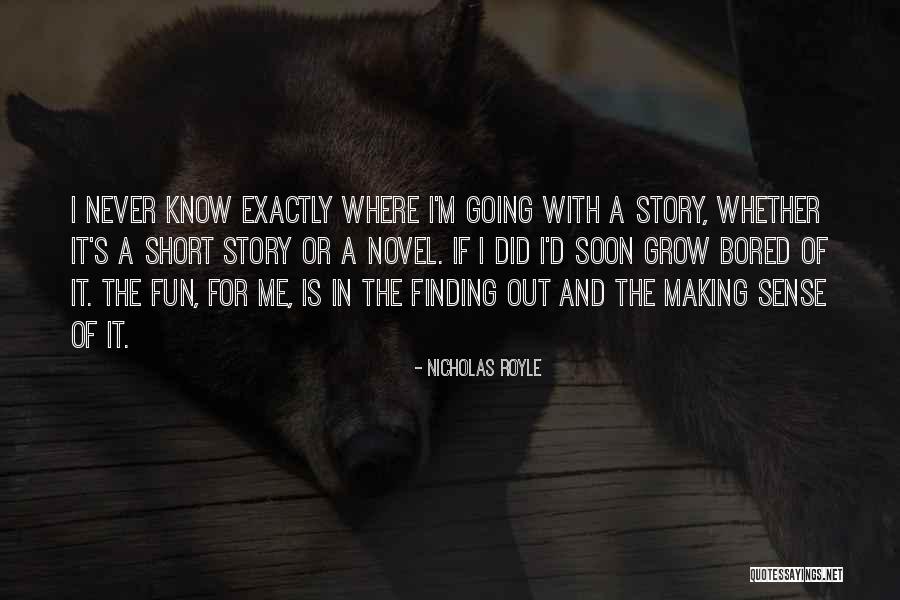 Finding Yourself Short Quotes By Nicholas Royle Finding Yourself Short Quotes By Nicholas Royle