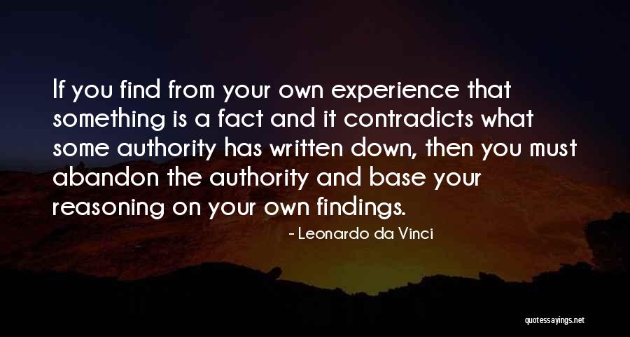 Findings Of Fact Quotes By Leonardo Da Vinci Findings Of Fact Quotes By Leonardo Da Vinci