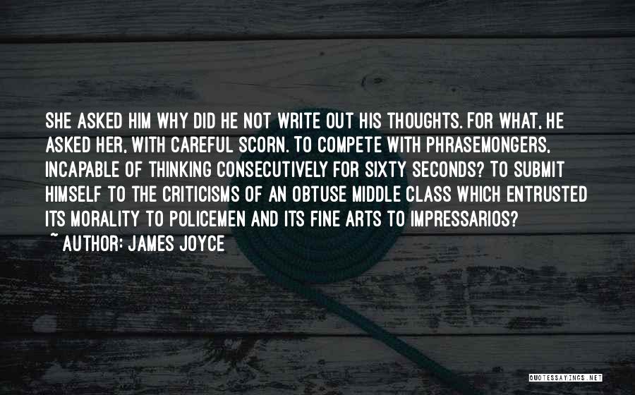 Fine Arts Quotes By James Joyce