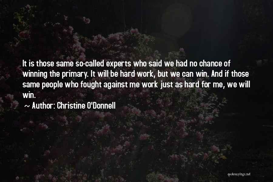 Fine Dont Text Me Back Quotes By Christine O'Donnell