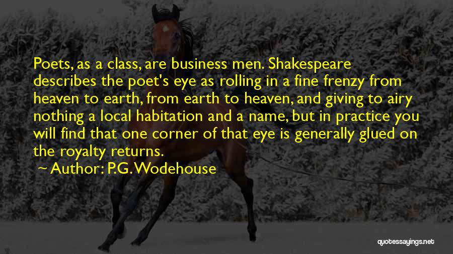 Fine Frenzy Quotes By P.G. Wodehouse