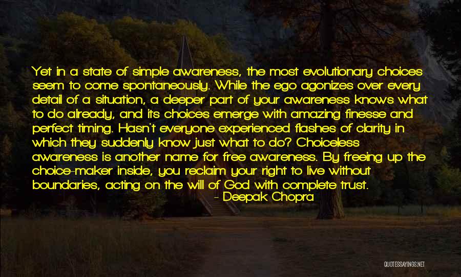 Finesse Quotes By Deepak Chopra