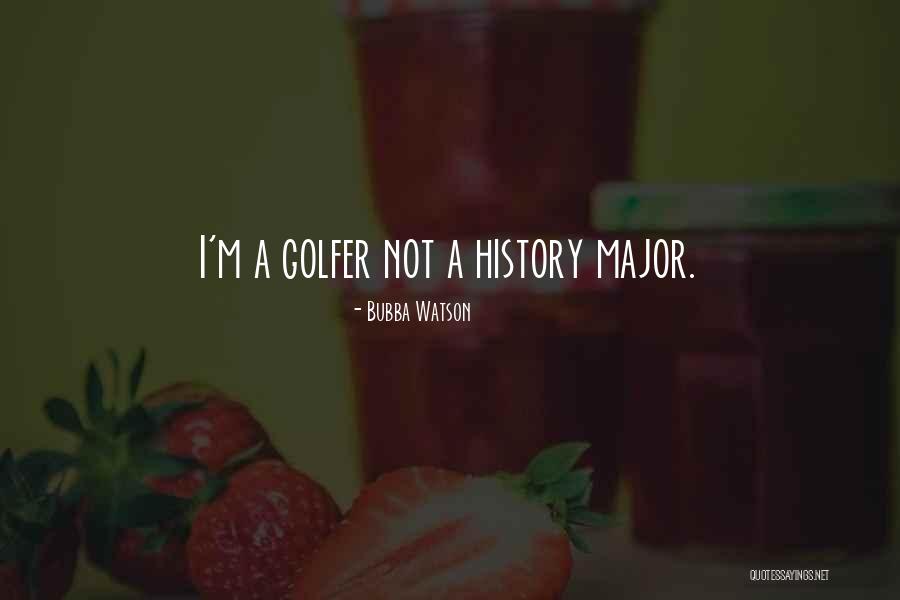 Finger Picks Quotes By Bubba Watson