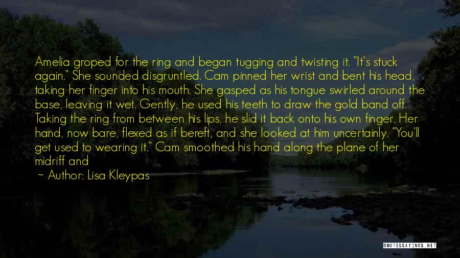Finger Ring Quotes By Lisa Kleypas