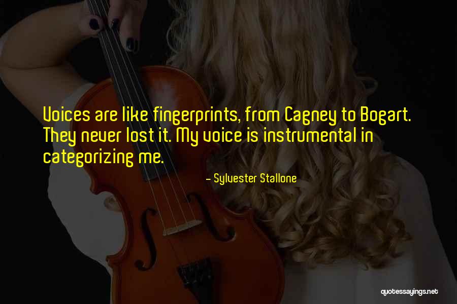 Fingerprints Quotes By Sylvester Stallone