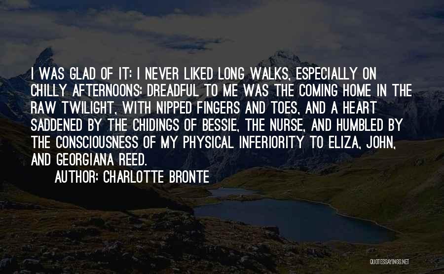 Fingers And Toes Quotes By Charlotte Bronte