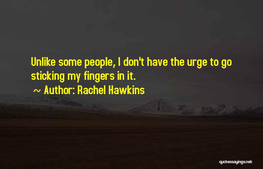 Fingers Quotes By Rachel Hawkins