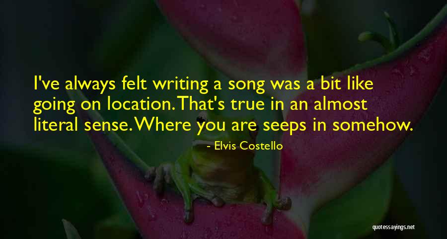 Fingir Quotes By Elvis Costello Fingir Quotes By Elvis Costello
