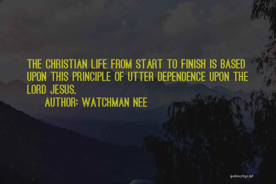 Finish Quotes By Watchman Nee