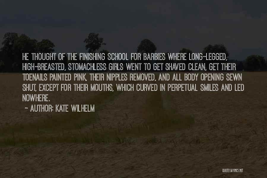 Finishing School Quotes By Kate Wilhelm
