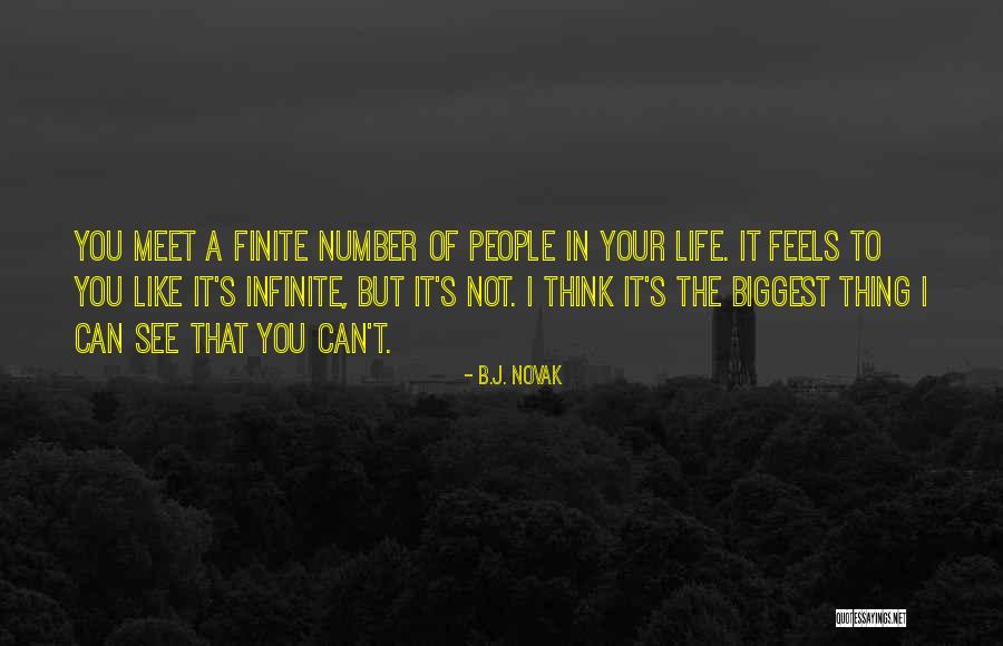 Finite Life Quotes By B.J. Novak Finite Life Quotes By B.J. Novak