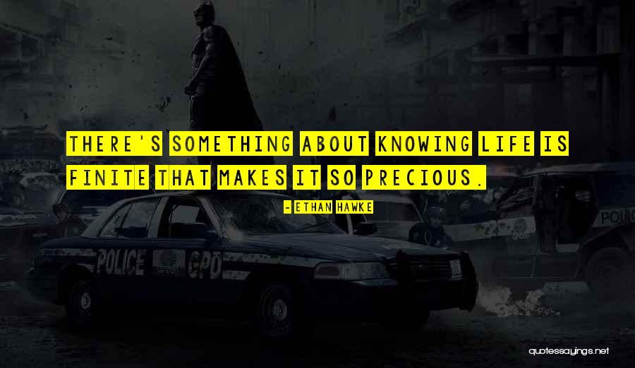 Finite Life Quotes By Ethan Hawke Finite Life Quotes By Ethan Hawke