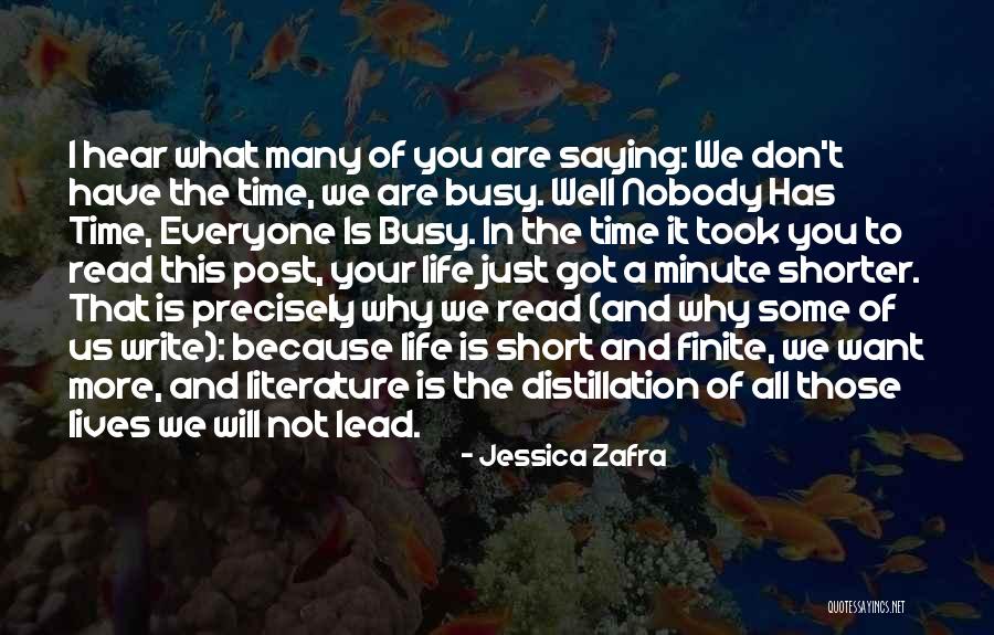 Finite Life Quotes By Jessica Zafra Finite Life Quotes By Jessica Zafra