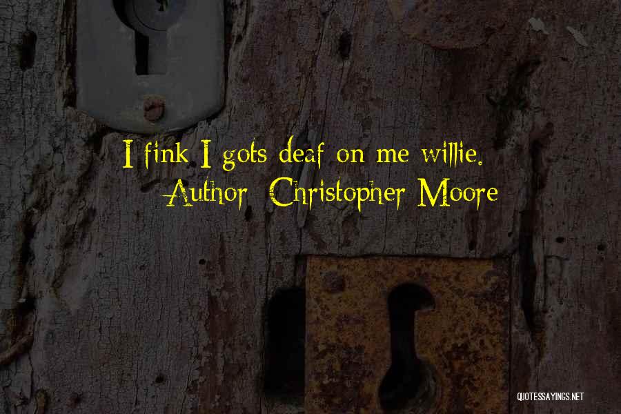 Fink Quotes By Christopher Moore