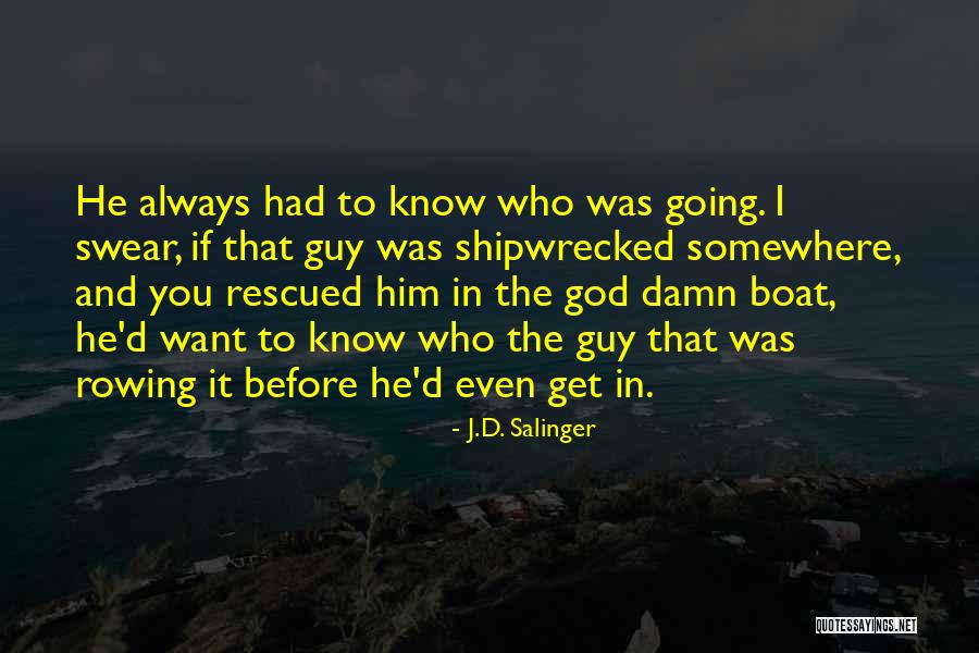 Finnally Quotes By J.D. Salinger Finnally Quotes By J.D. Salinger