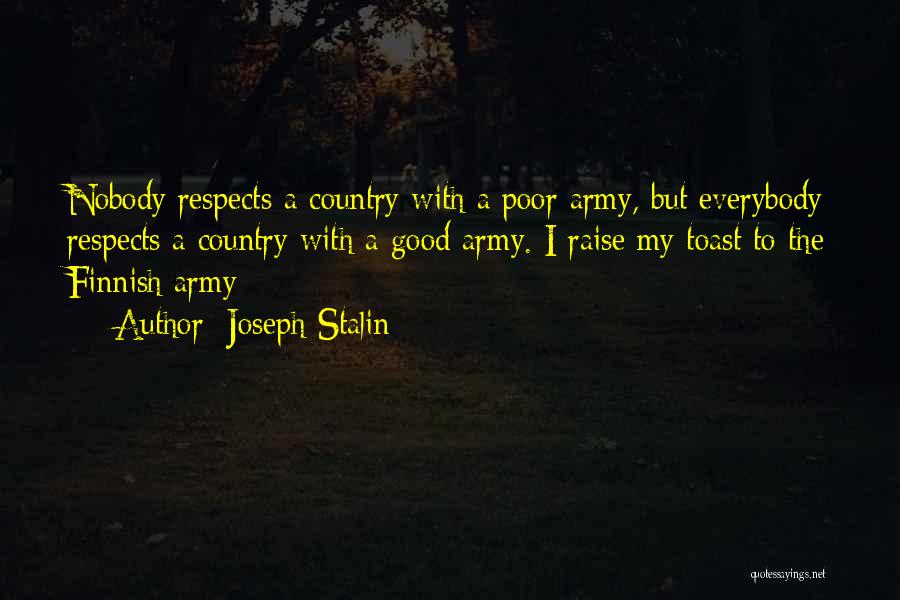 Finnish Quotes By Joseph Stalin