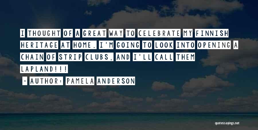 Finnish Quotes By Pamela Anderson