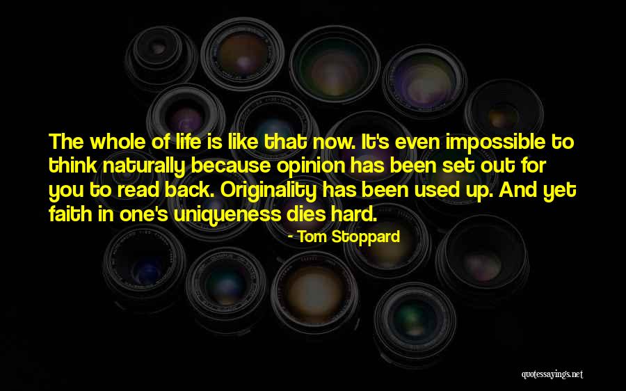 Fioretta Gorini Quotes By Tom Stoppard Fioretta Gorini Quotes By Tom Stoppard
